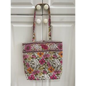 Vera Bradley Shoulder Bag Purse Pink Floral - Used